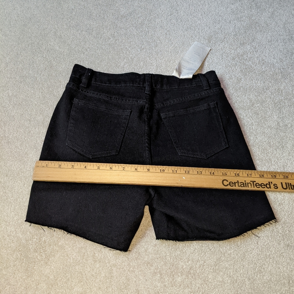 Great smokey Los Angeles distressed black denim shorts - Picture 14 of 14